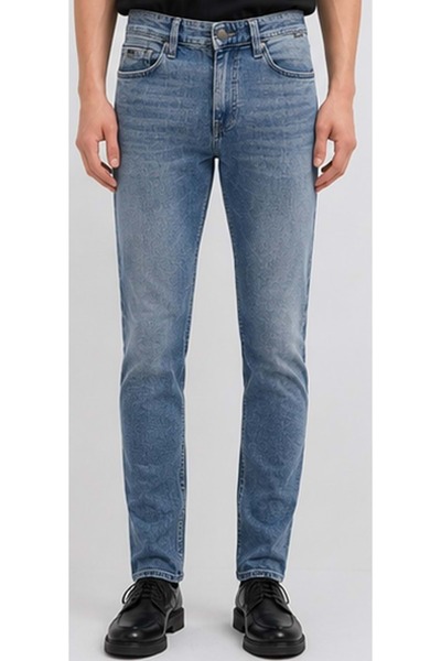 Mavi M00351A3279 Marcus Foggy Indigo Black Jean Pants Men's Jeans Dark Blue