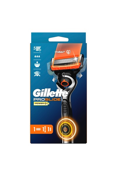 Gillette Fusion Proglide Power Flexball, машинка за бръснене, + 1 резервна глава