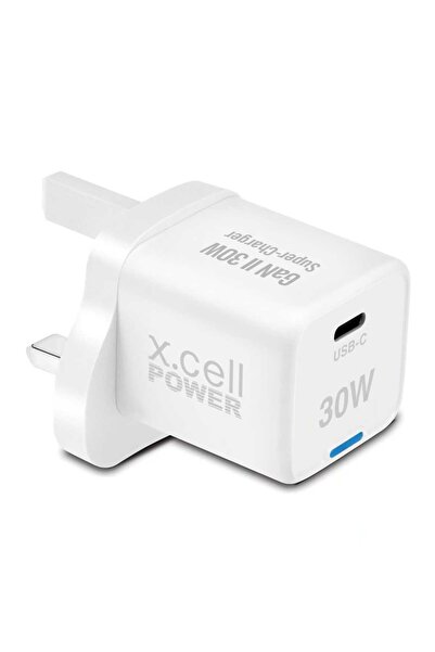 X.Cell Gan 2 Super Charger, 30W, White, XL-HC-30W-1C-GAN-PD-WHI