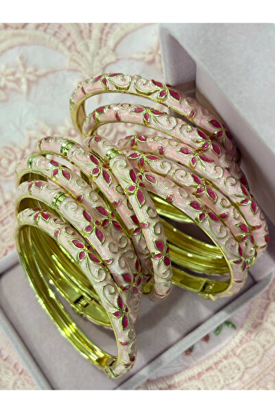 Dem Accessory Pink Blossom Mineli Bilezik