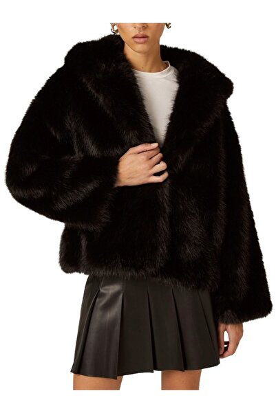 ALCOTT Γυναικεία Γούνα Μαύρη CP0075DOAX15-BLACK