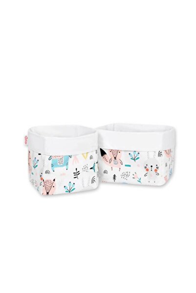 Bobono Set 2 cosuri pentru depozitare jucarii si accesorii Knights and Dragons