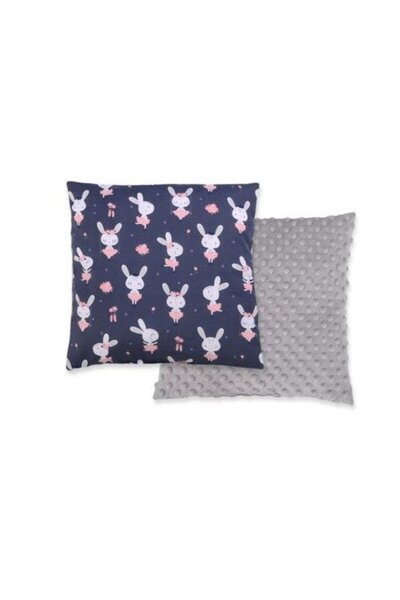Bobono Perna bebelusi cu doua fete 35x35 cm Blue Rabbit
