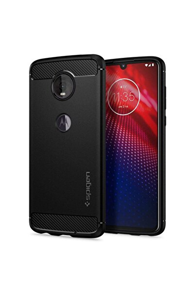 Spigen Rugged Armor Case for Motorola Moto Z4, Black