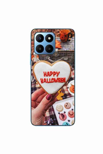 OEM Husa compatibila cu Honor 70 Lite Silicon Gel Tpu Model Happy Halloween C...