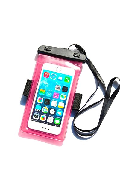 OEM Waterproof Universal Phone Pouch 6.5in 80x105mm Pink