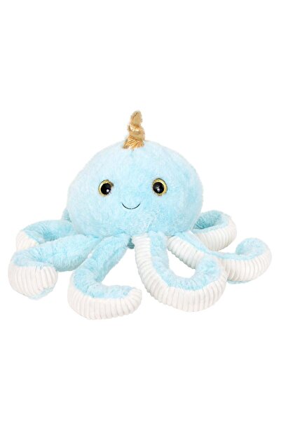 Puffy Friends Jucarie de plus, Puffy Friends, Caracatita, Albastru, 45 cm