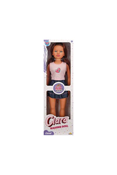 Dollz'n More Papusa Clara in tinuta casual, Dollz n More, cu fusta, 80 cm