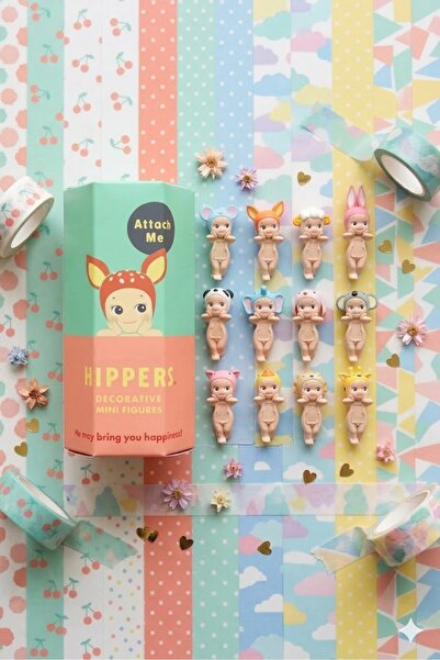 Generic Sonny Angel Hippers Koleksiyon Serisi -Sürpriz Mini Figür - Telefon v...