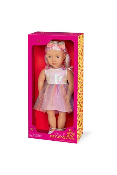 Our Generation Iris doll in rainbow outfit, Our Generation, 46 cm