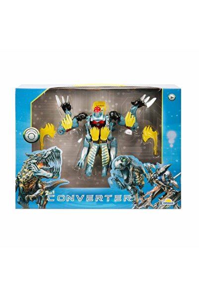 Sunman Transformable dinosaur robot, Yellow