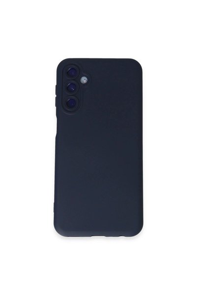 OEM Samsung Galaxy M14 5g Case Nano Velvet Silicone Inside - Navy Blue