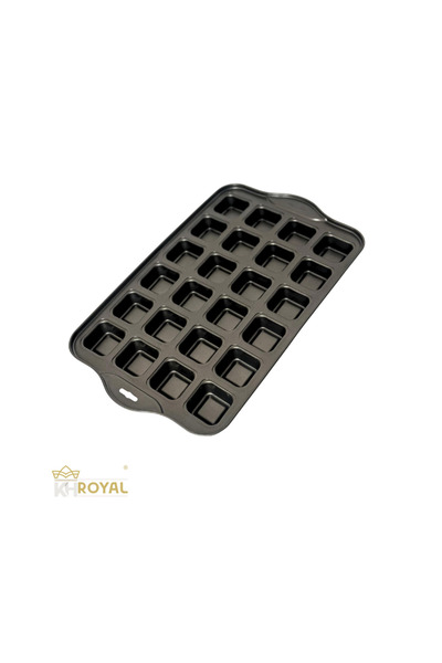 OEMS Estel Square Cupcake Mold-24 Cups