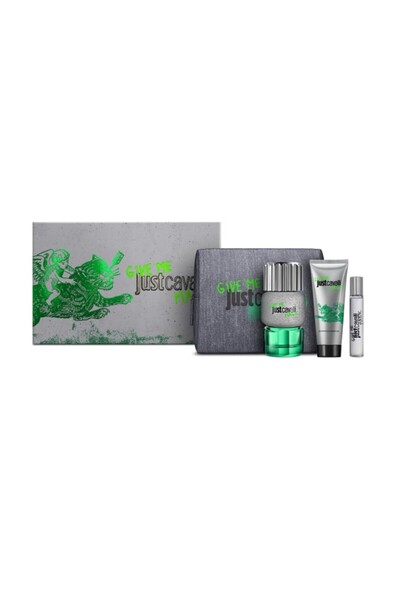 Roberto Cavalli Just Cavalli Give Me Magic For Him Edt 90 Ml + Body Lotion 10...