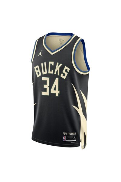 JORDAN Tricou bărbătesc Milwaukee Bucks NBA Swingman Dri-FIT Statement Edition S