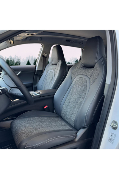 K-Design CHERY TIGGO 7 PRO MAX Araca Özel Oto Koltuk Kılıfı - Keten ve 1.Kali...