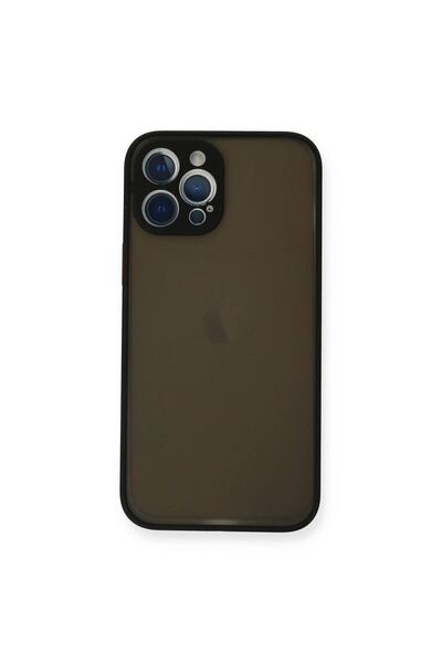 OEM Apple iPhone 12 Pro Max Case Montreal Silicone Cover - Black