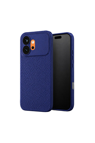 UnDePlus Huawei Honor 600 Kılıf PU Deri Görünümlü Thermax Silikon Kapak