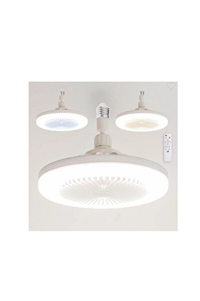 GRTES Ventilator de Tavan - Lustra cu Telecomanda 30W - Avec