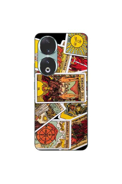 OEM Husa compatibila cu Honor 90 5G Silicon Gel Tpu Model Carti Tarot