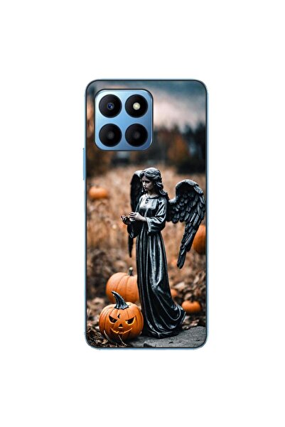 OEM Husa compatibila cu Honor X6 Silicon Gel Tpu Model Halloween Dovleacul In...