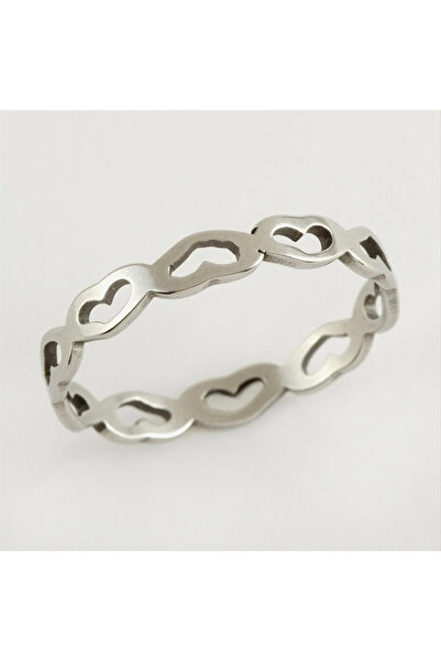 Marsilyan Nvdn- Heart Luxury Steel Ring Iegrs-Nvdn1