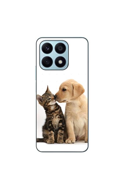 OEM Калъф, съвместим с Honor X8a, силиконов гел TPU, с десен Котенца, кученца...
