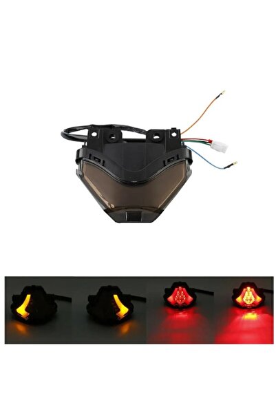 EVO MOTORS Stop LED Integrat fumuriu Yamaha R25 R3 MT07 Y15ZR A2121