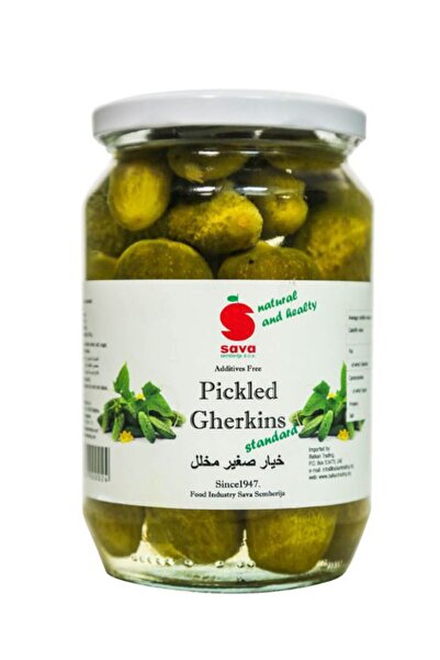SAVA Gherkins Standard 720g
