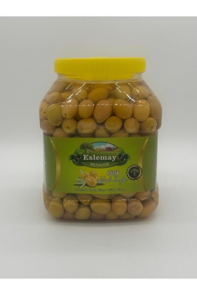 Eslemay Çizik Yeşil Zeytin (İri boy) 2 Kg