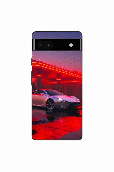 OEM Husa compatibila cu Google Pixel 6A Silicon Gel Tpu Model Future Car