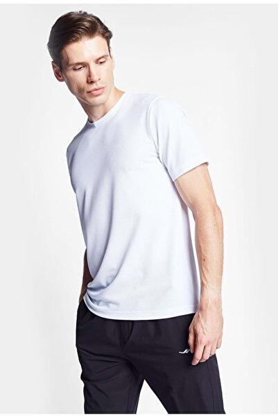 Lescon 26S-1298-26B Tricou cu mânecă scurtă pentru bărbați - Alb - ST03042-Alb-M