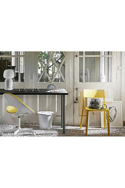 IKEA BRZO 2 komada čeličnih nogu za sto, visina 70 cm, set od 2 noge za sto, ...