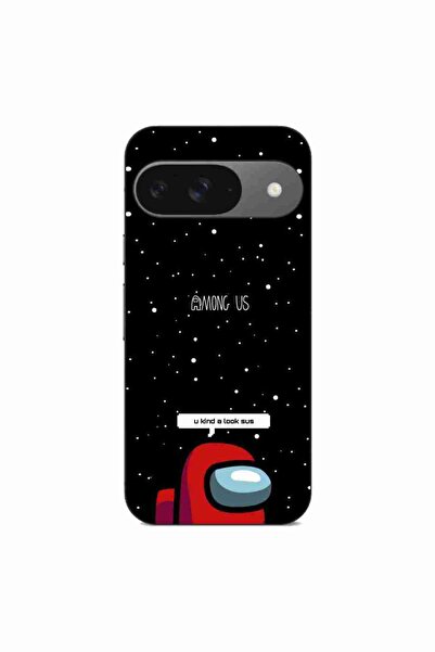 OEM Husa compatibila cu Google Pixel 9 Silicon Gel Tpu Model Among Us