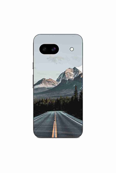 OEM Θήκη συμβατή με Google Pixel 8A Σιλικόνης Gel TPU Μοντέλο Ορεινός Δρόμος