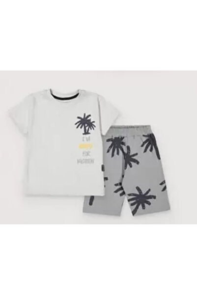 DMR Elegance 2/5 Years Old Palm Tree Printed Children's Set