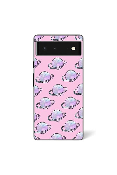 OEM Husa compatibila cu Google Pixel 6 Silicon Gel Tpu Model Saturn Dreams