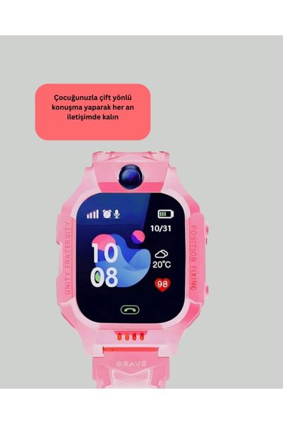 Sepetink S10 Akıllı Çocuk Saati Çift Yönlü Konuşma ve SOS Fonksiyonu