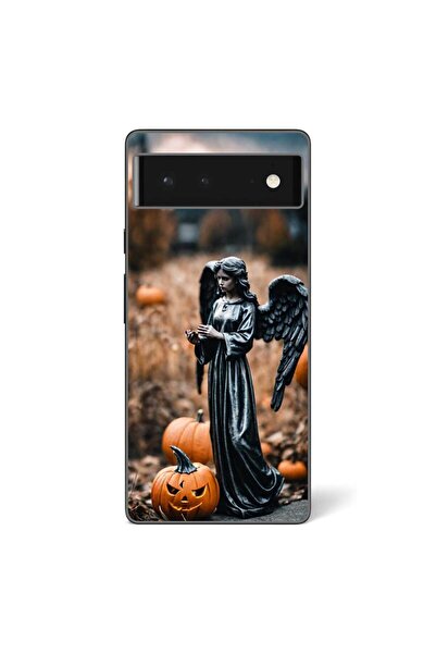 OEM Husa compatibila cu Google Pixel 6 Silicon Gel Tpu Model Halloween Dovlea...