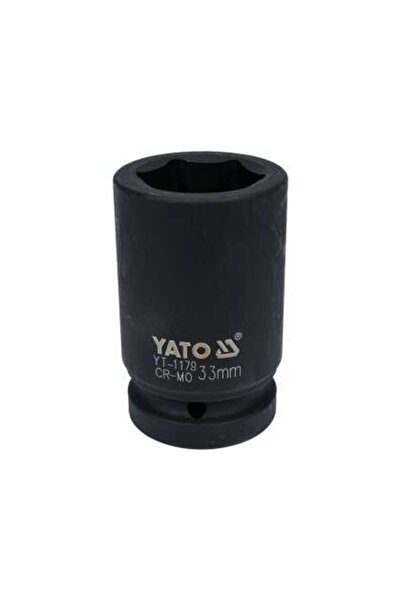 yato Cheie Tubulară Hexagonală De Impact, Adâncă 1''X33Mm