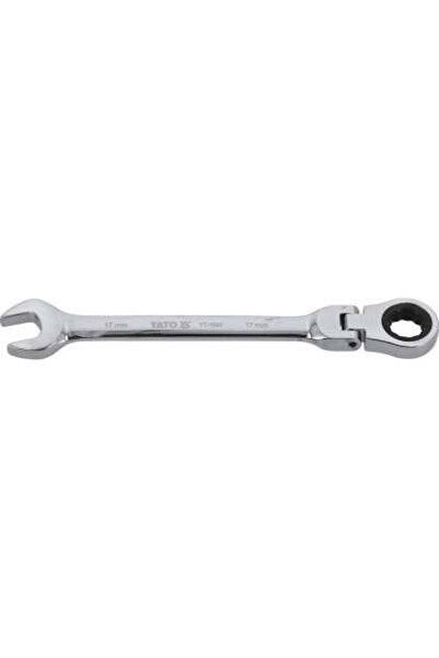 yato Cheie Combinată Cu Clichet Și Cap Flexibil 17Mm