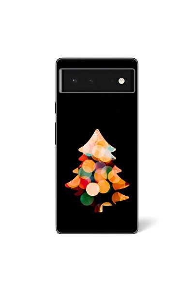 OEM Husa compatibila cu Google Pixel 6 Silicon Gel Tpu Model Craciun Brad Fun...
