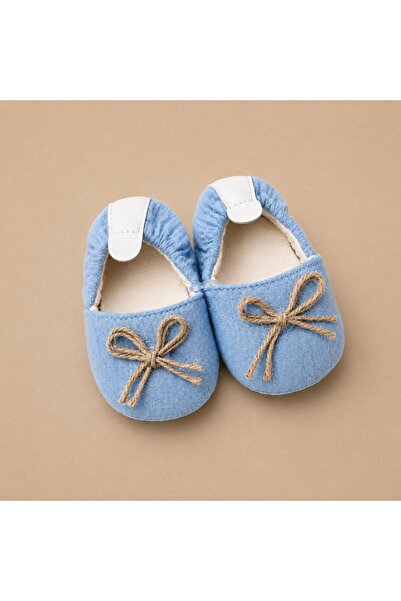 L'Olivier Muslin Baby Booties
