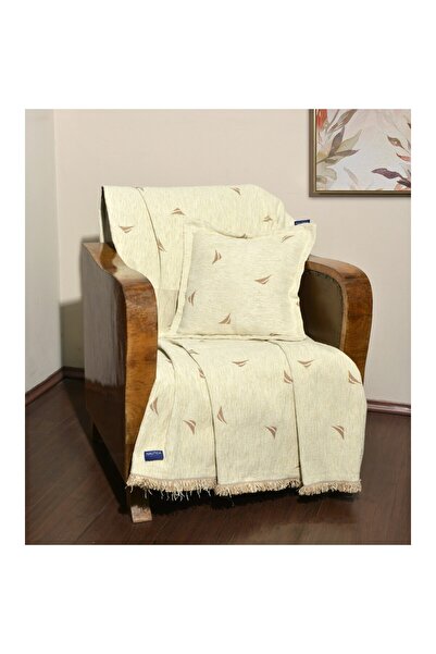 Baby Oliver Ριχτάρι Μονοθέσιο 170x180cm Σενίλ Εκρου Design 1000