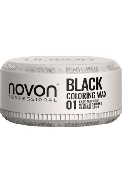 novon Επαγγελματικό Μαύρο Κερί Χρωματισμού 100 ml