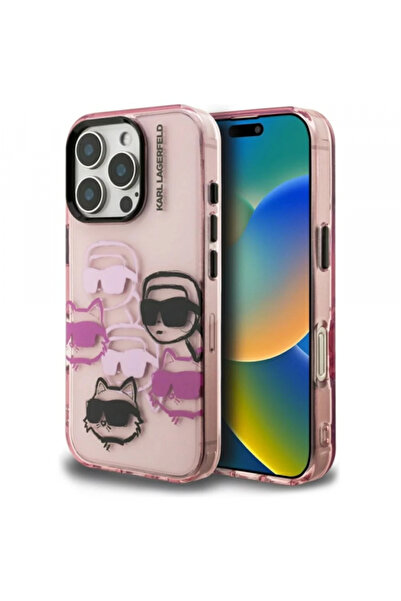 Karl Lagerfeld Θήκη για Apple iPhone 16 Pro Max, Καρλ Λάγκερφελντ, IML Πολυτε...