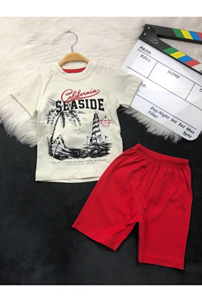 FURKYY Boy's Summer Shorts Set