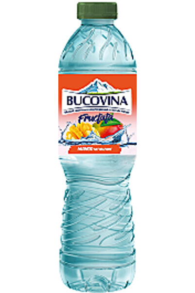 Bucovina Apă cu aromă de mango, 1,5 l