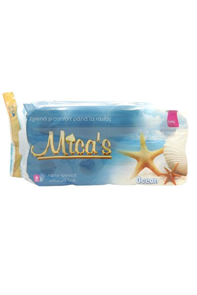 Vader Micas Hartie Igienica 8ROLE 3STR Ocean,
