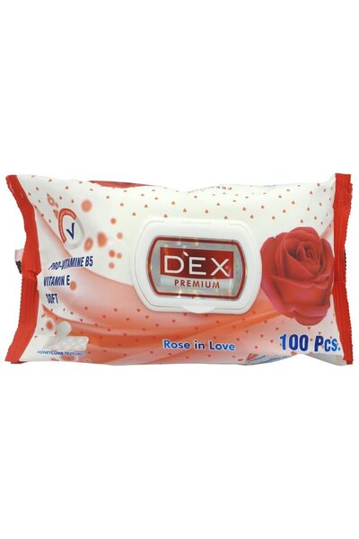 Vader Servetele Umede, Dex, 100 buc Rose Love,